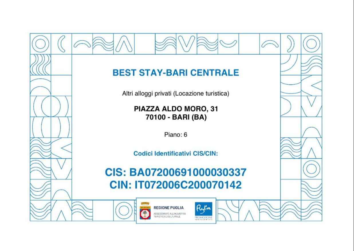 Best Stay - Bari Centrale ภายนอก รูปภาพ